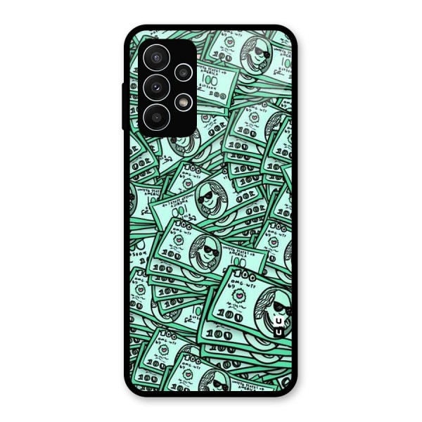 Money Swag Glass Back Case for Galaxy A23