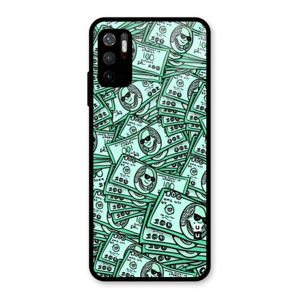 Money Swag Glass Back Case for Poco M3 Pro 5G