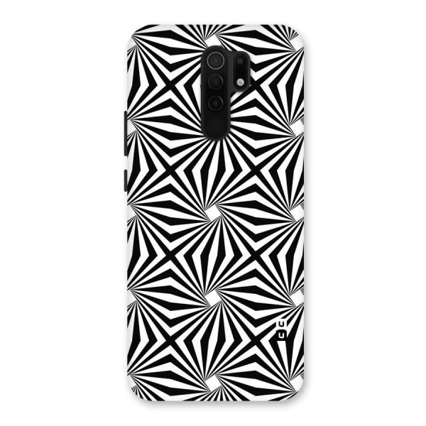 Monochromatic Swirls Back Case for Redmi 9 Prime