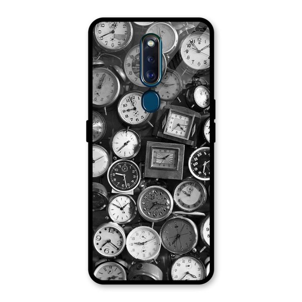 Monochrome Collection Glass Back Case for Oppo F11 Pro