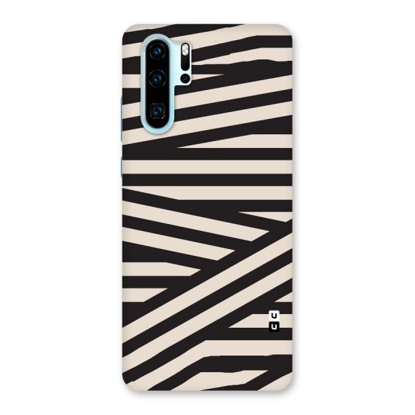 Monochrome Lines Back Case for Huawei P30 Pro