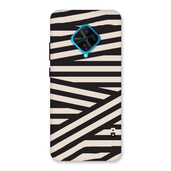 Monochrome Lines Back Case for Vivo S1 Pro