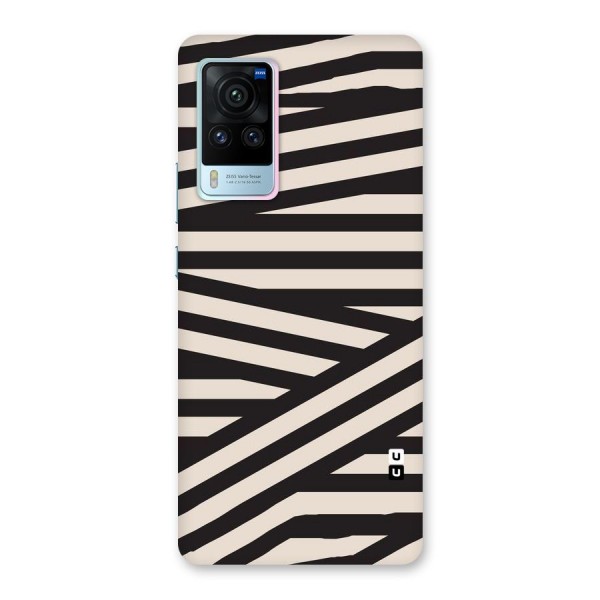 Monochrome Lines Back Case for Vivo X60 Pro