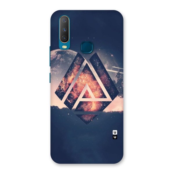 Moon Abstract Back Case for Vivo Y12