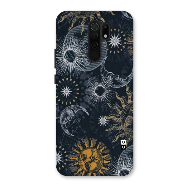 Moon And Sun Back Case for Redmi 9 Prime