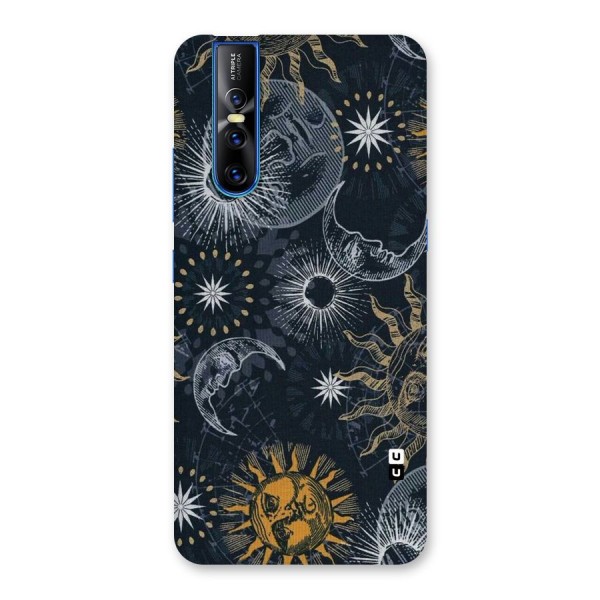 Moon And Sun Back Case for Vivo V15 Pro