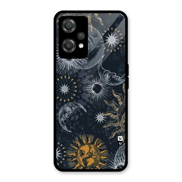 Moon And Sun Glass Back Case for OnePlus Nord CE 2 Lite 5G