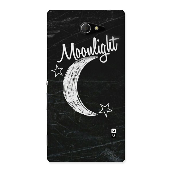 Moon Light Back Case for Sony Xperia M2