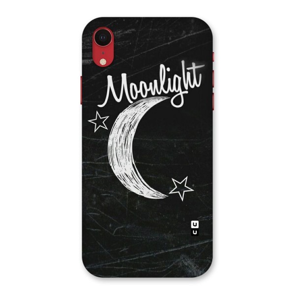 Moon Light Back Case for iPhone XR