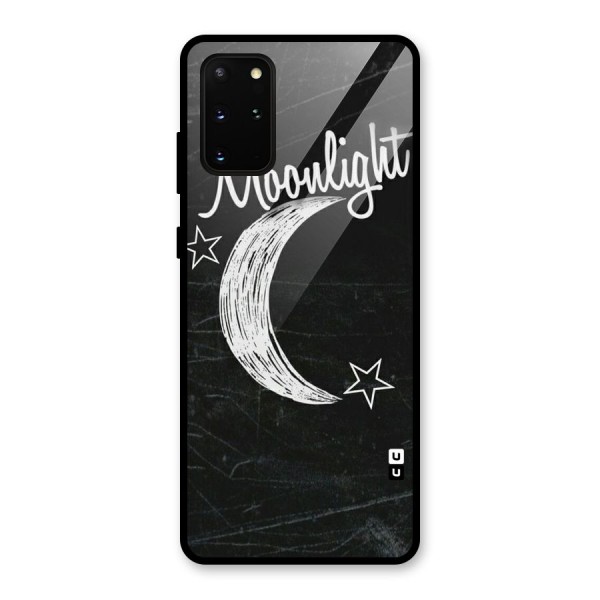 Moon Light Glass Back Case for Galaxy S20 Plus