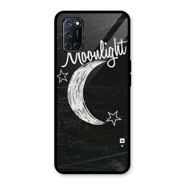 Moon Light Glass Back Case for Oppo A52