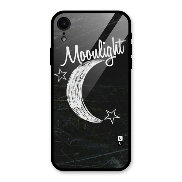 Moon Light Glass Back Case for XR