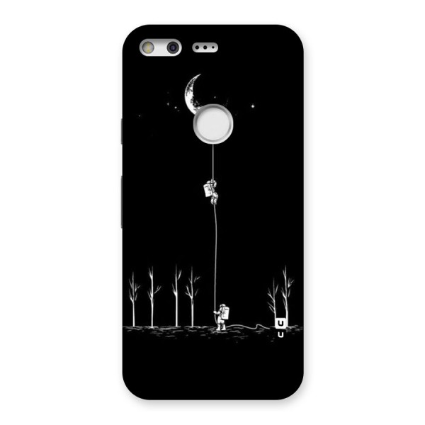 Moon Man Back Case for Google Pixel