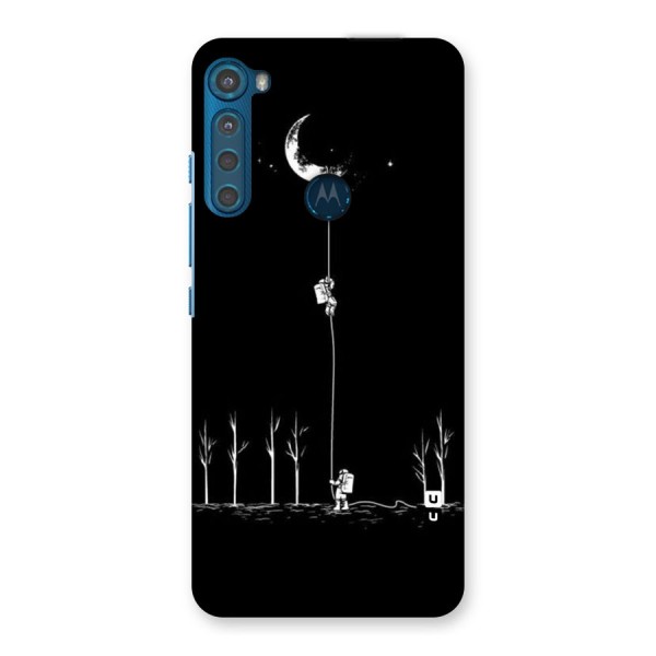 Moon Man Back Case for Motorola One Fusion Plus