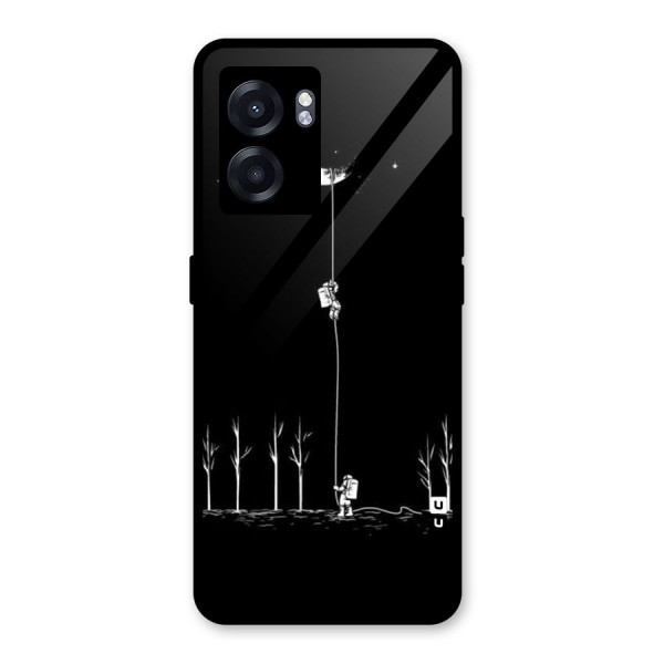 Moon Man Glass Back Case for Oppo K10 (5G)