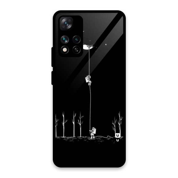 Moon Man Glass Back Case for Xiaomi 11i HyperCharge 5G