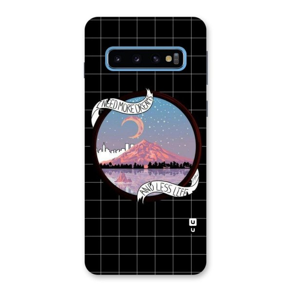 More Dreams Back Case for Galaxy S10