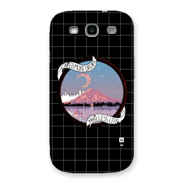 More Dreams Back Case for Galaxy S3 Neo