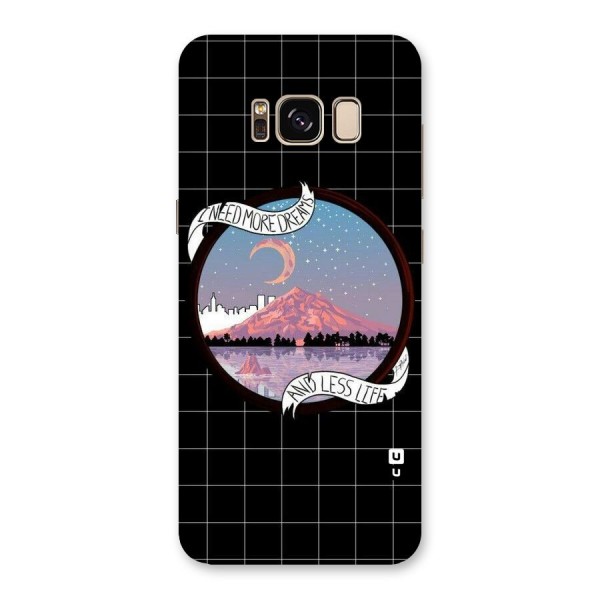 More Dreams Back Case for Galaxy S8