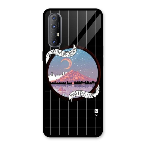 More Dreams Glass Back Case for Oppo Reno3 Pro