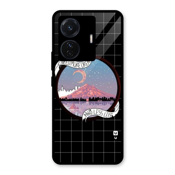 More Dreams Glass Back Case for Vivo T1 Pro