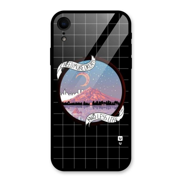 More Dreams Glass Back Case for XR