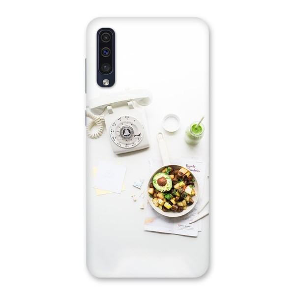 Morning Breakfast Back Case for Galaxy A50