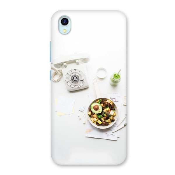 Morning Breakfast Back Case for Vivo Y1s