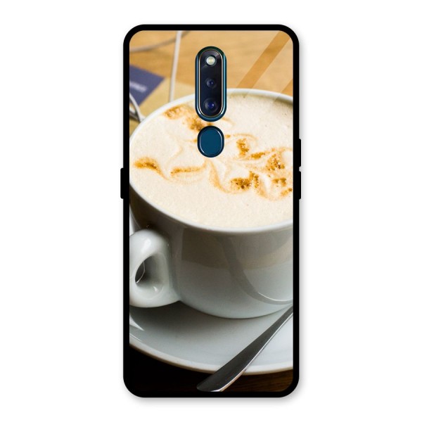 Morning Coffee Glass Back Case for Oppo F11 Pro