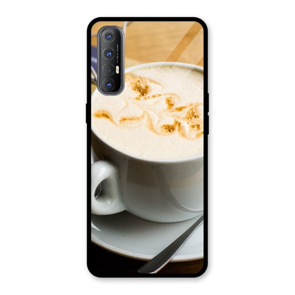 Morning Coffee Glass Back Case for Oppo Reno3 Pro