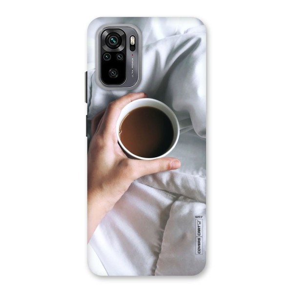 Morning Mocha Back Case for Redmi Note 10