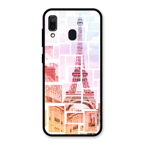 Mosiac City Glass Back Case for Galaxy A30