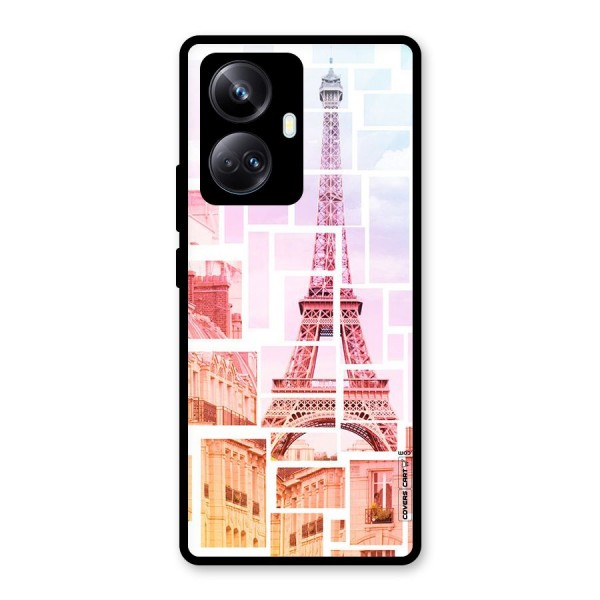 Mosiac City Glass Back Case for Realme 10 Pro Plus