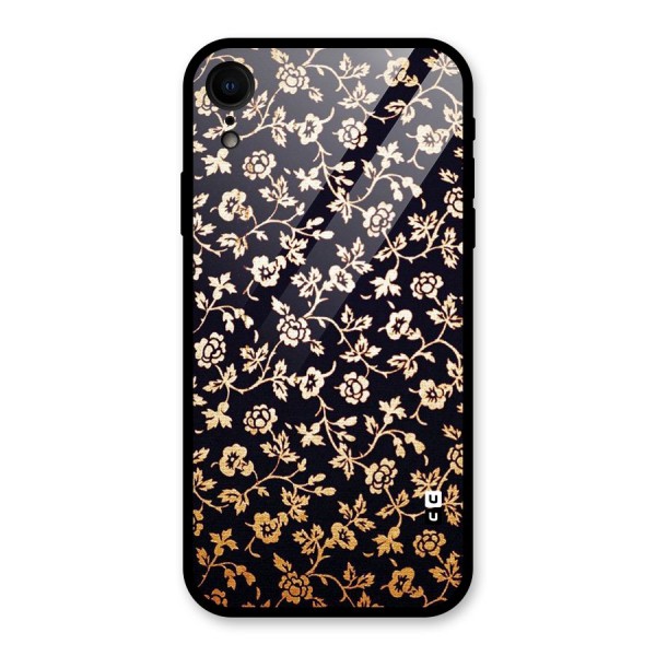 Most Beautiful Floral Glass Back Case for XR