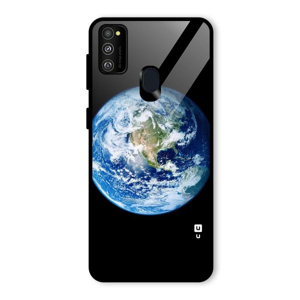 Mother Earth Glass Back Case for Galaxy M21