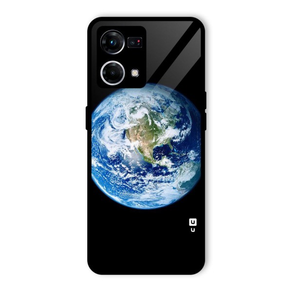 Mother Earth Glass Back Case for Oppo F21s Pro 4G