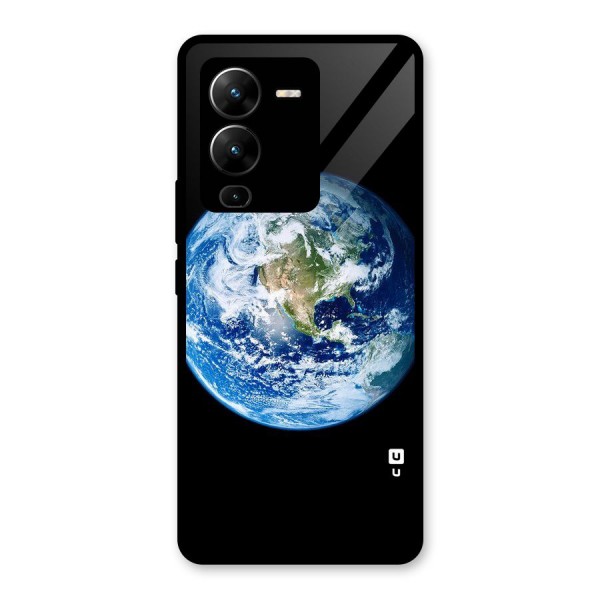 Mother Earth Glass Back Case for Vivo V25 Pro