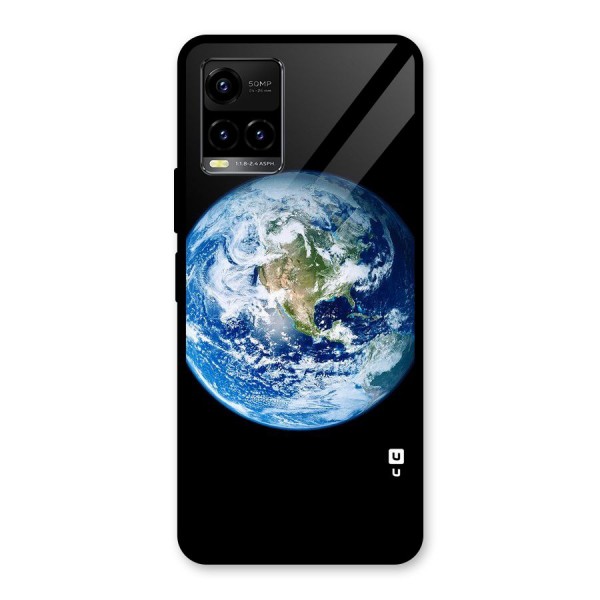 Mother Earth Glass Back Case for Vivo Y21G