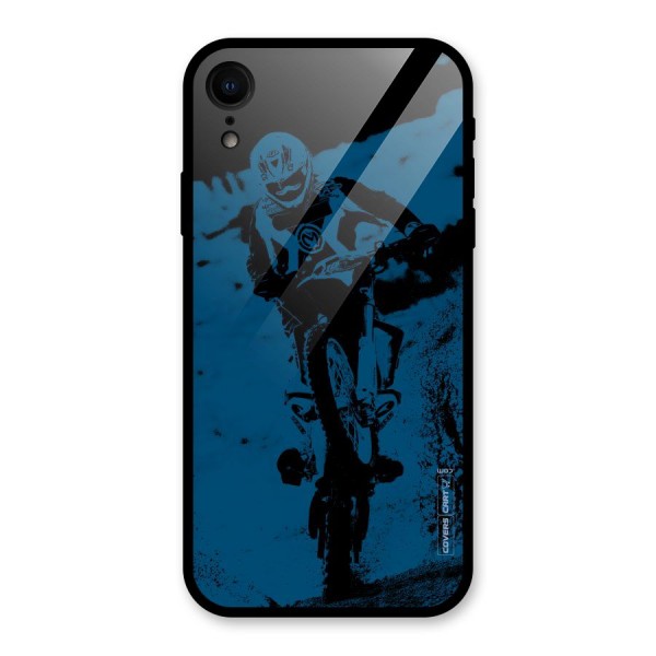 Moto Combat Glass Back Case for XR