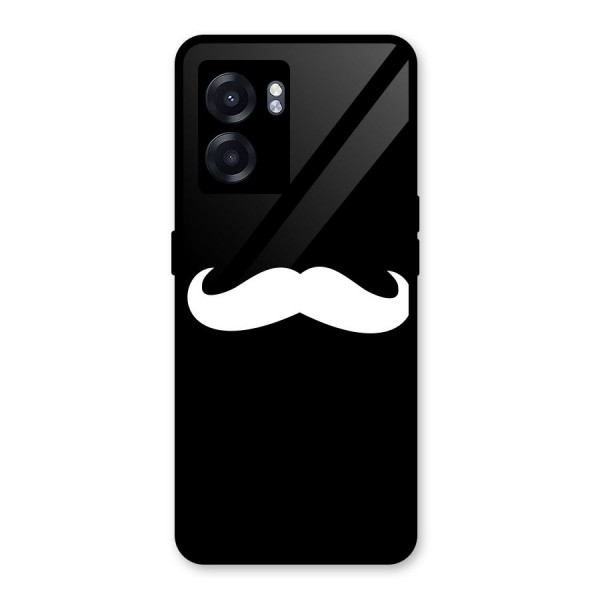 Moustache Love Glass Back Case for Oppo K10 (5G)