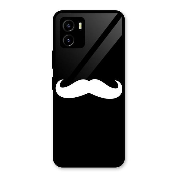 Moustache Love Glass Back Case for Vivo Y15s