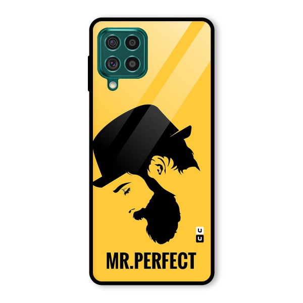 Mr Perfect Glass Back Case for Galaxy F62