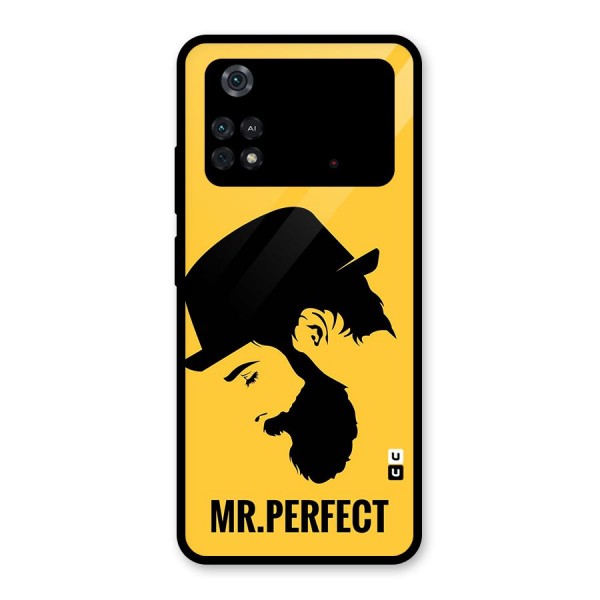 Mr Perfect Glass Back Case for Poco M4 Pro 4G