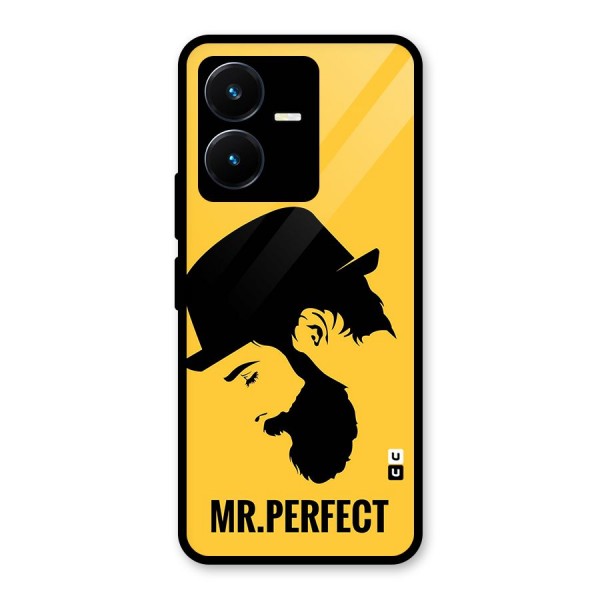 Mr Perfect Glass Back Case for Vivo Y22