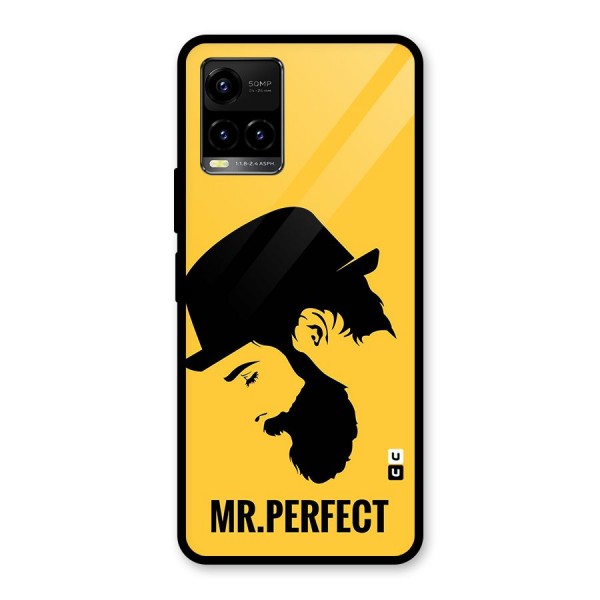 Mr Perfect Glass Back Case for Vivo Y33s