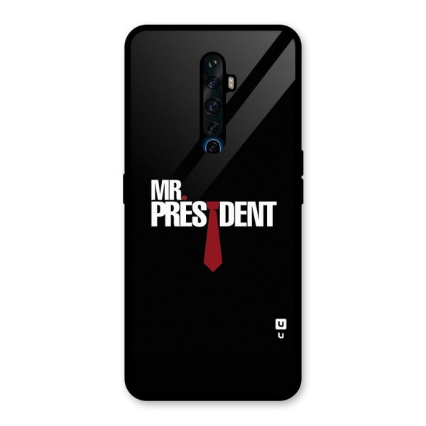 Mr President Glass Back Case for Oppo Reno2 Z