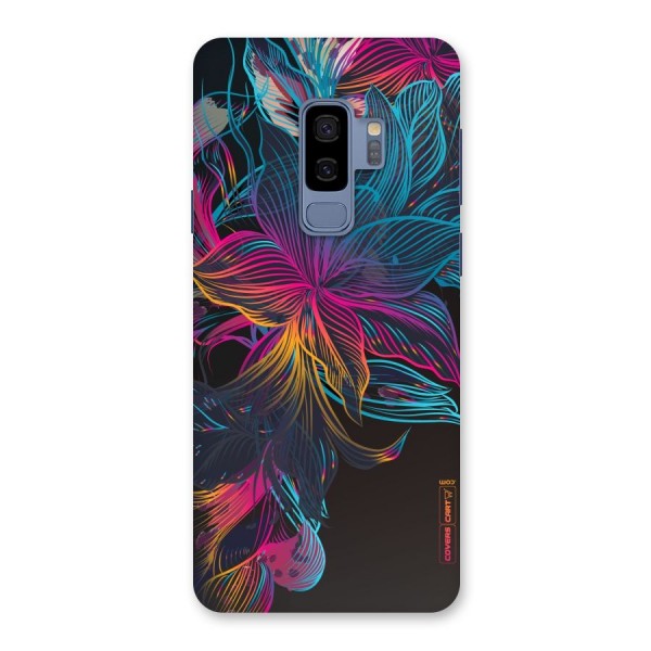 Multi-Colour Flowers Back Case for Galaxy S9 Plus