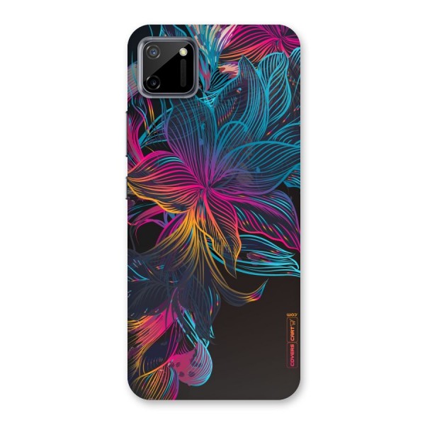 Multi-Colour Flowers Back Case for Realme C11