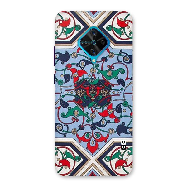 Multi Block Pattern Back Case for Vivo S1 Pro