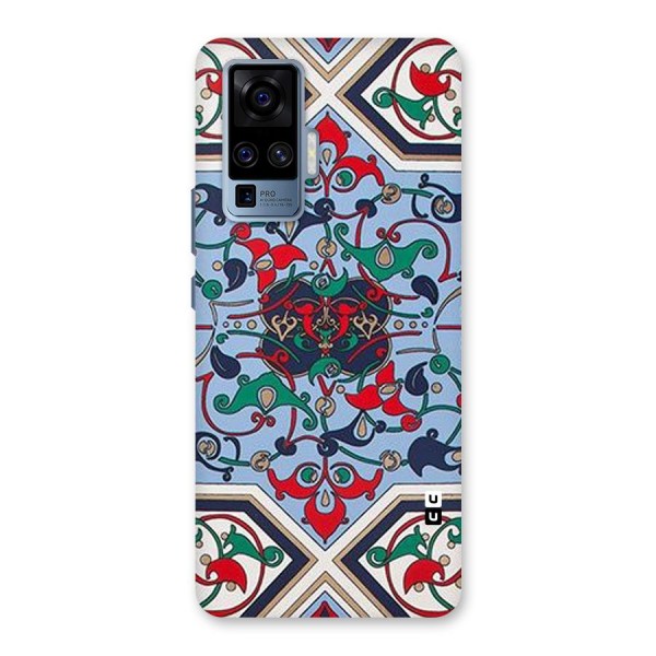 Multi Block Pattern Back Case for Vivo X50 Pro